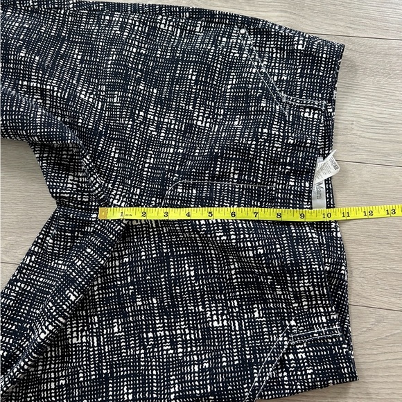 MaxMara Blue White Pattern Short Sleeve Blazer Pantsuit - Picture 12 of 16